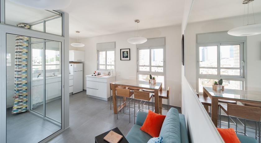 Charming 2Bd Apt W/ Balcony By Sea N' Rent Tel-Aviv Szoba fotó
